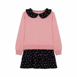 F&F Hot Pink Pretty Twofer Dress -F&F Shop unnamed file 592