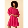 F&F Pink Smocked Mini Dress -F&F Shop unnamed file 593