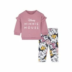 F&F Purple Minnie Sweat And Legging Set