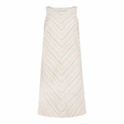 F&F Nude Stripe Neutral Linen Tunic -F&F Shop unnamed file 647