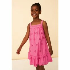 F&F Blue Broderie Dress