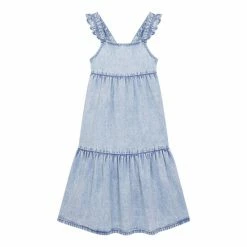 F&F Blue Acid Wash Dress -F&F Shop unnamed file 683