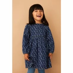 F&F Printed Denim Dress