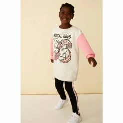 F&F Natural Unicorn Sweat And Leggings Set