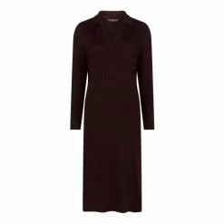 F&F Purple Rib Collar Dress -F&F Shop unnamed file 700