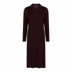 F&F Purple Rib Collar Dress -F&F Shop unnamed file 701
