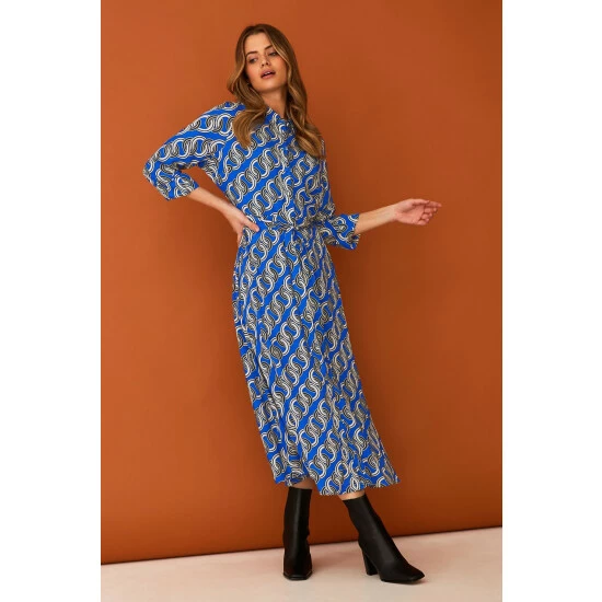 unnamed-file-702.jpg F&F Blue Chain Print Shirt Dress -F&F Shop unnamed file 702