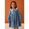 F&F Blue Denim Collar Dress -F&F Shop unnamed file 724