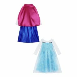 F&F Blue Reversible Frozen Elsa/Anna Dress -F&F Shop unnamed file 742