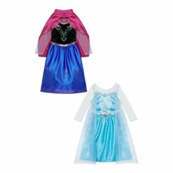 F&F Blue Reversible Frozen Elsa/Anna Dress -F&F Shop unnamed file 743