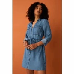 F&F Blue Belted Tunic -F&F Shop unnamed file 772