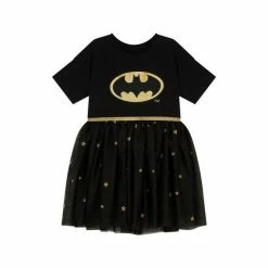F&F Batgirl Black Tutu Dress -F&F Shop unnamed file 779