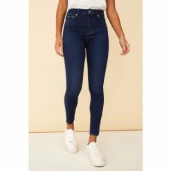 F&F Blue Indigo Contour Jeans -F&F Shop unnamed file 830