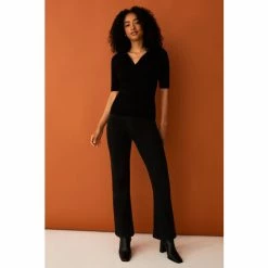 F&F Black Authentic Bootcut Jeans -F&F Shop unnamed file 906