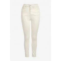 F&F Cream Contour Jeans