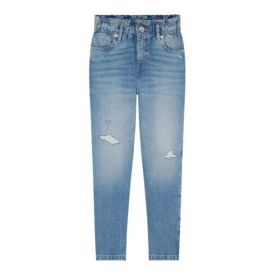 unnamed-file-924.jpg F&F Blue Midwash Paper Bag Jeans -F&F Shop unnamed file 924