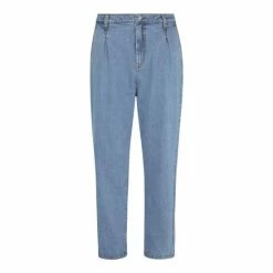 F&F Blue Slouchy Jeans With Pleat Midwash 6 F&F Blue Slouchy Jeans With Pleat Midwash -F&F Shop unnamed file 936