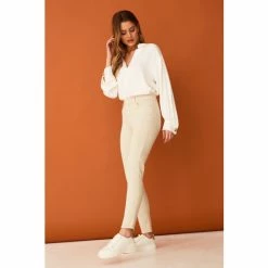 F&F Cream Push Up Skinny Jeans 4 F&F Cream Push Up Skinny Jeans -F&F Shop unnamed file 943