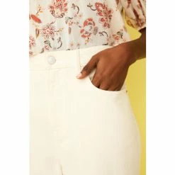 F&F Cream Ecru 90S Straight Leg Jeans -F&F Shop unnamed file 988