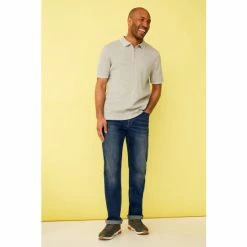 F&F Blue Slim Tint Mid Wash Jeans -F&F Shop unnamed file 994