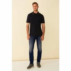 F&F Slim Blue Knitted Jeans 4 F&F Slim Blue Knitted Jeans -F&F Shop unnamed file 998