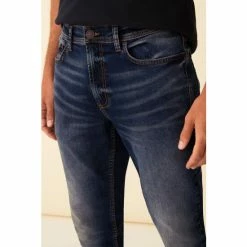 F&F Slim Blue Knitted Jeans 5 F&F Slim Blue Knitted Jeans -F&F Shop unnamed file 999